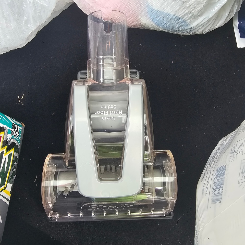 Shark Air Driven Pet Power Brush Vacuum Attachment Clear Grey